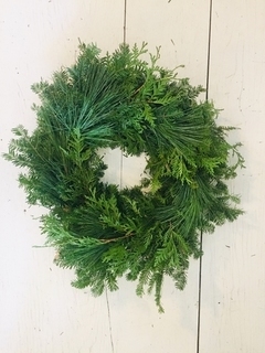Mixed Ontario Greens Wreath Product Image