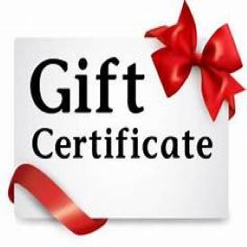 Gift Certificate Product Image