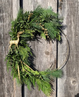 Wire Hoop Wreath Product Image